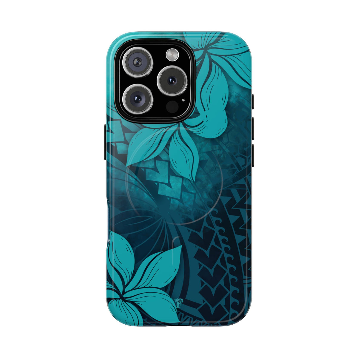 Moana Bloom Magnetic Case for iPhone iPhone 16 Pro Glossy The Local Banyan