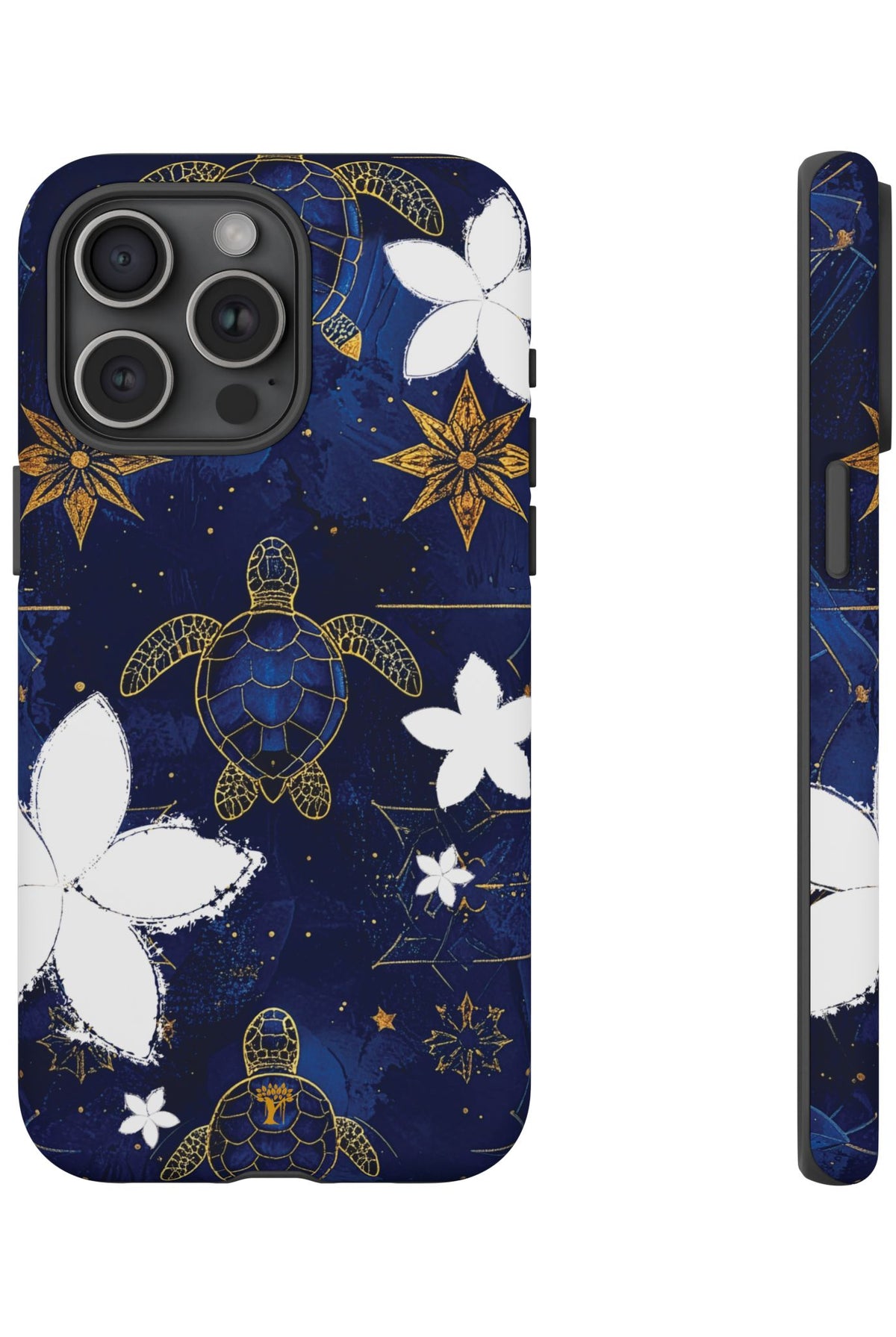Tapa Hoku Honu Tough Case for iPhone iPhone 15 Pro Max Matte The Local Banyan