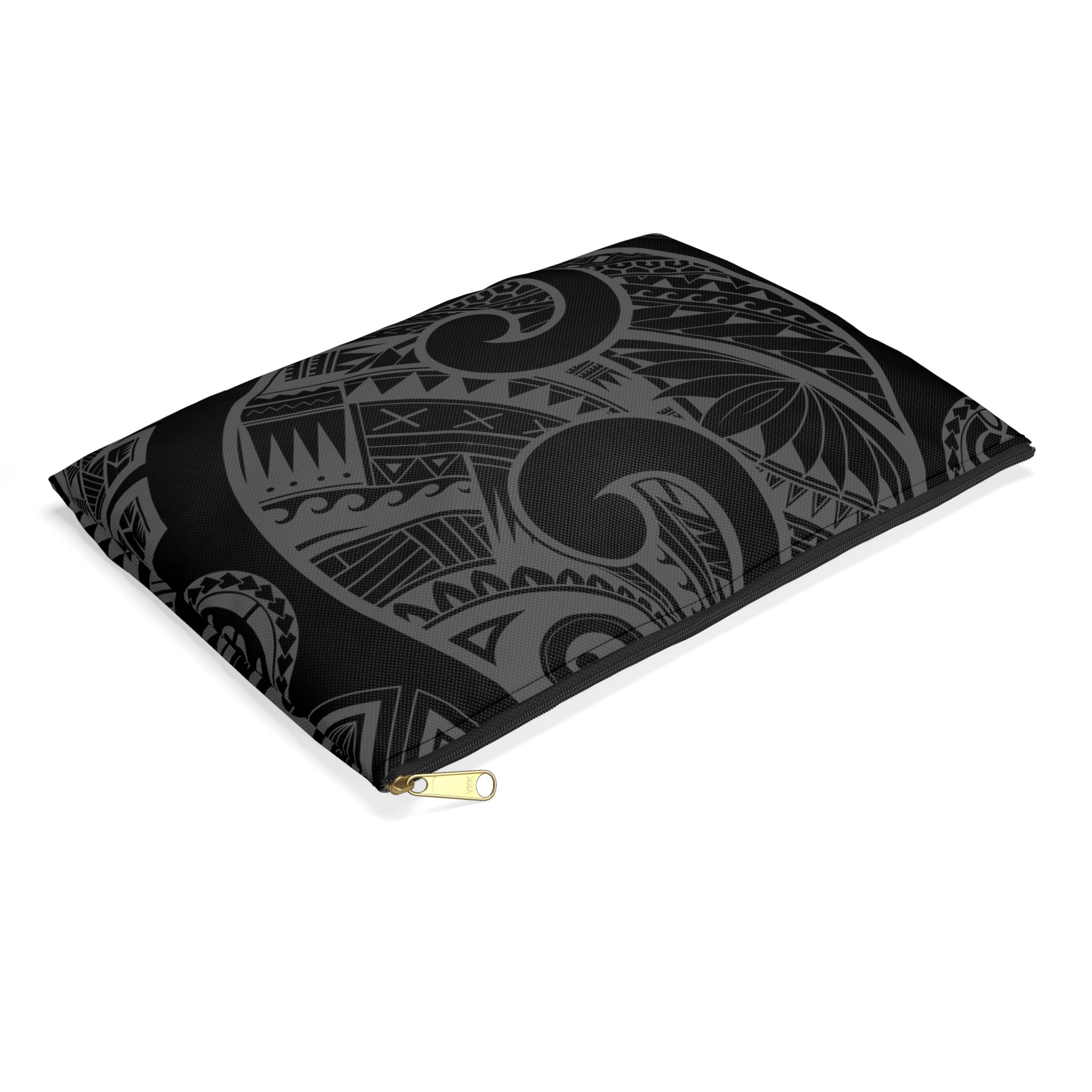 Ash Grey Tribal Travel Pouch Bag Pouches The Local Banyan