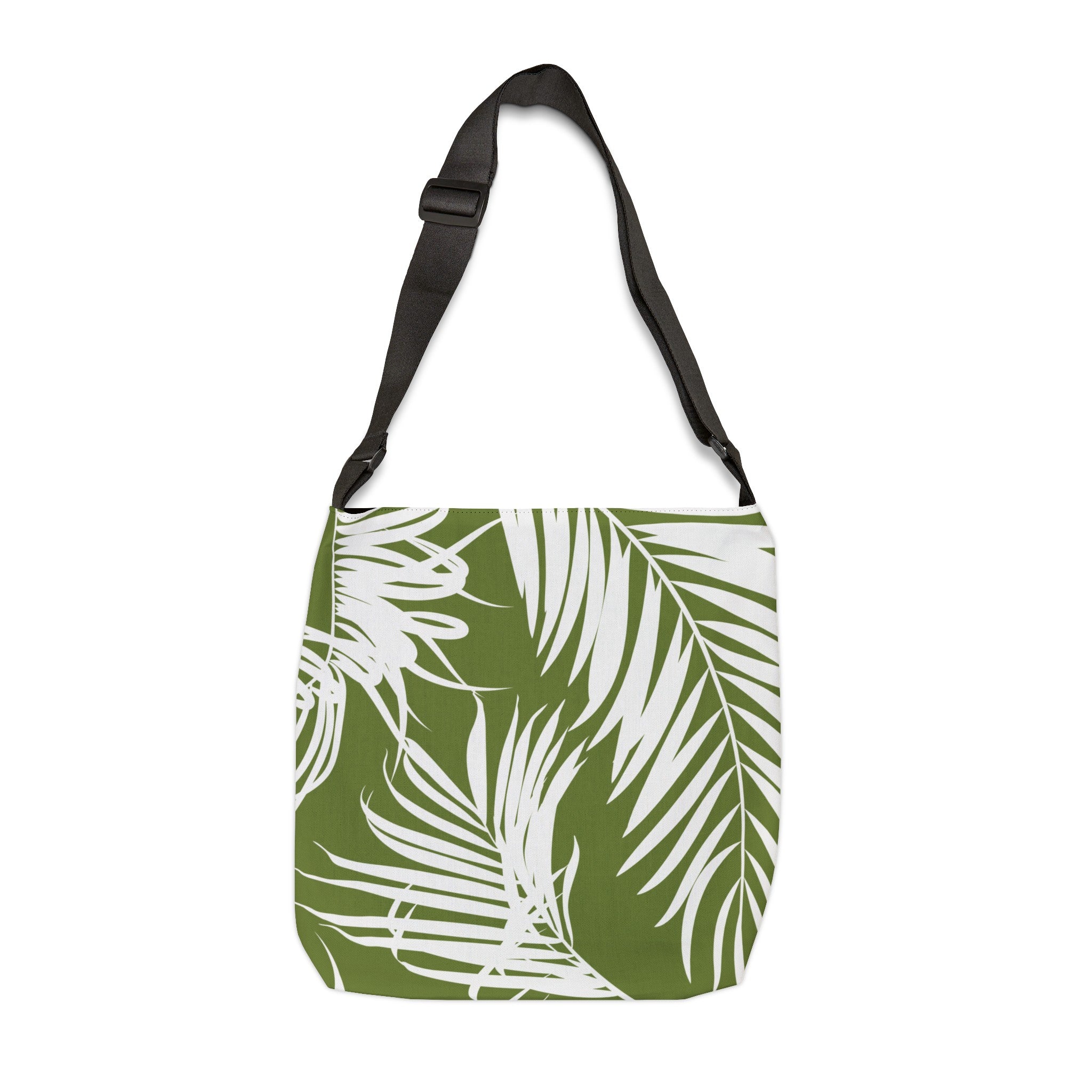 Tropical Palms Tote Bag with Adjustable Strap Totes The Local Banyan 18" × 18''