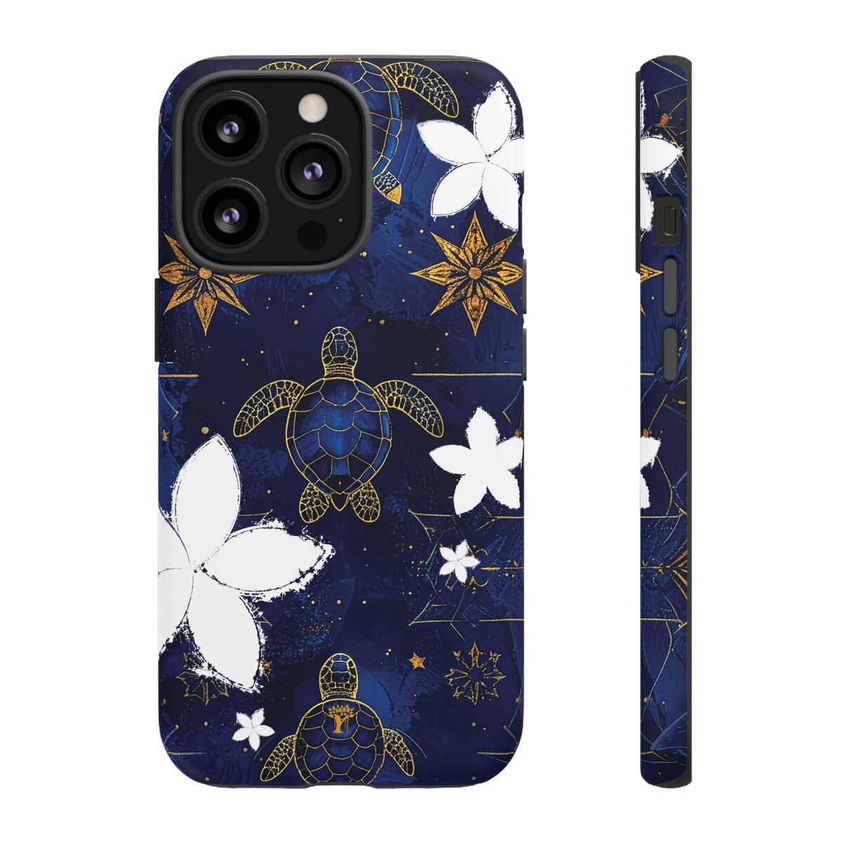 Tapa Hoku Honu Tough Case for iPhone iPhone 13 Pro Matte The Local Banyan