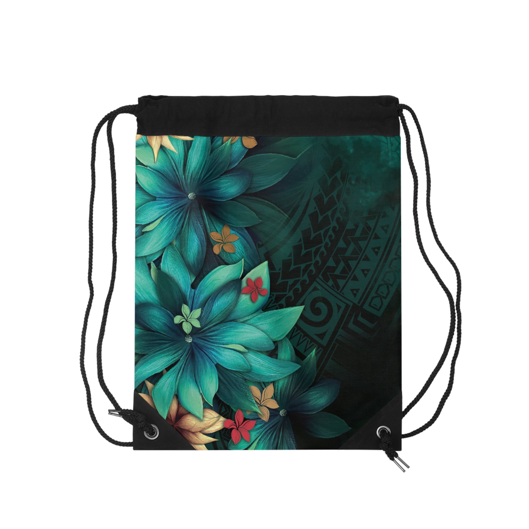 Aloha Whispers Drawstring Cinch Bag Backpack The Local Banyan