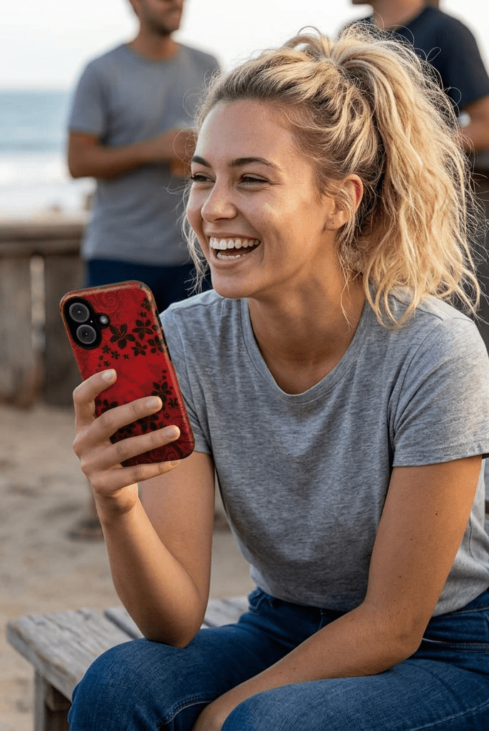 Keahi Pua Magnetic Case for iPhone iPhone 16 Matte The Local Banyan
