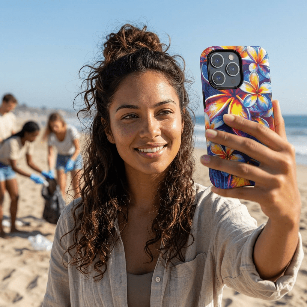 Sunset Ink Magnetic Case for iPhone iPhone 15 Pro Max Matte The Local Banyan