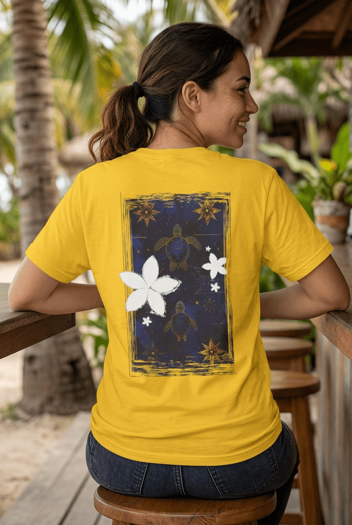 Tapa Hōkū Honu Soft Style Tee Daisy S The Local Banyan