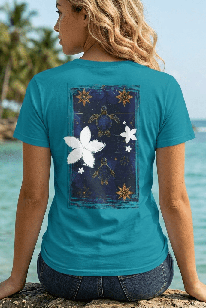 Tapa Hōkū Honu Soft Style Tee Daisy S The Local Banyan