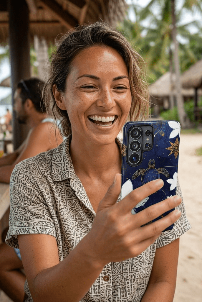 Tapa Hoku Honu Tough Case for Samsung Galaxy Samsung Galaxy S26 Ultra Glossy The Local Banyan