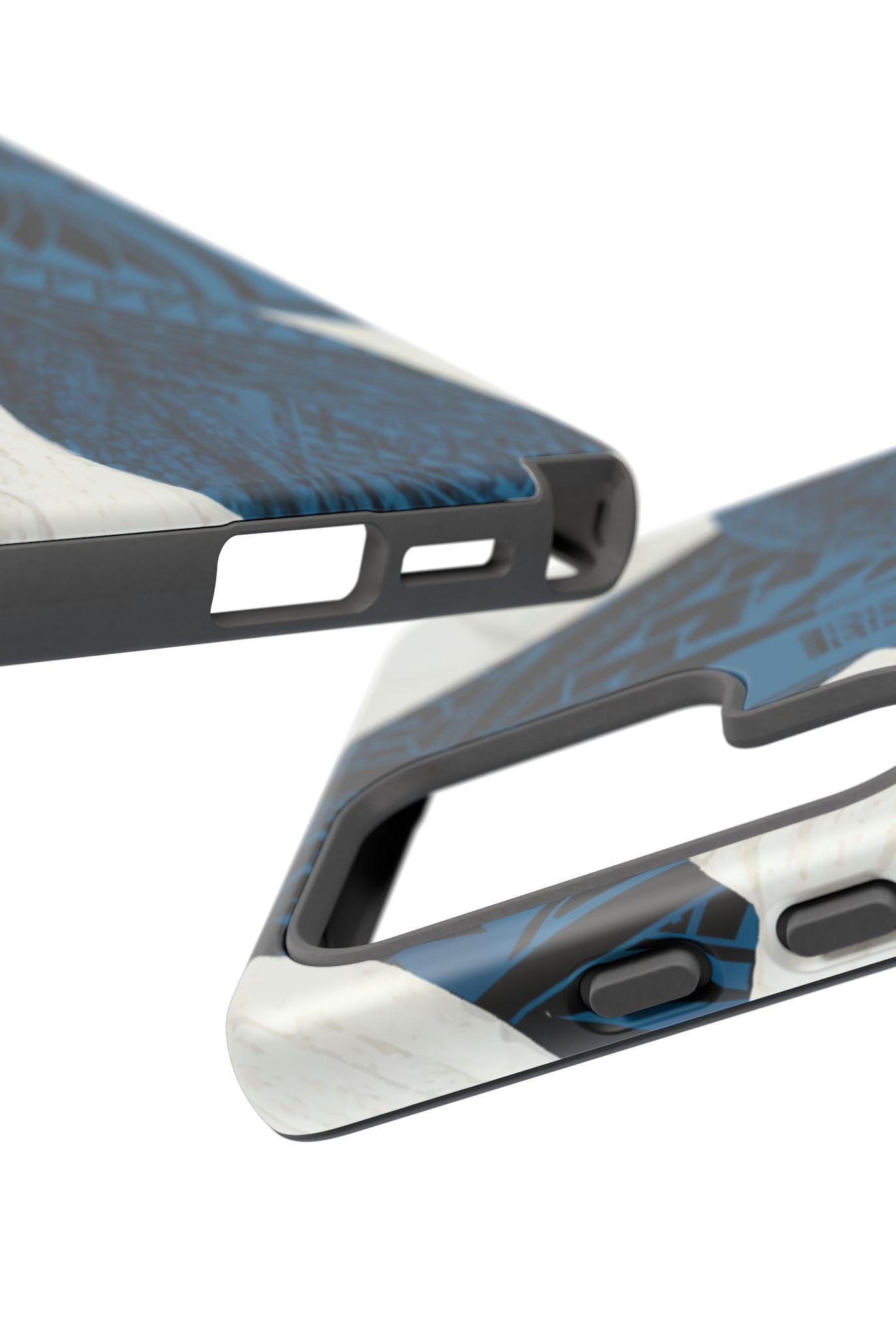 Hana Breeze Tough Samsung Galaxy Case Side View - Dual Layer Drop Protection Hawaiian Phone Case - The Local Banyan