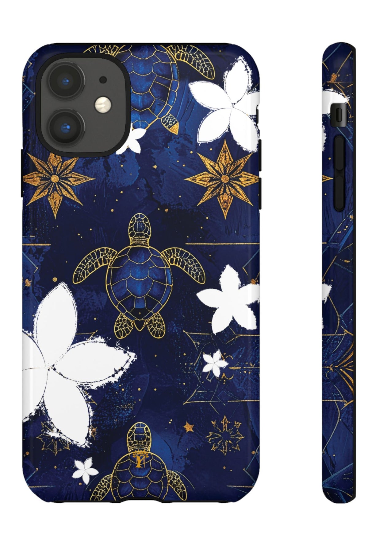 Tapa Hoku Honu Tough Case for iPhone iPhone 11 Glossy The Local Banyan