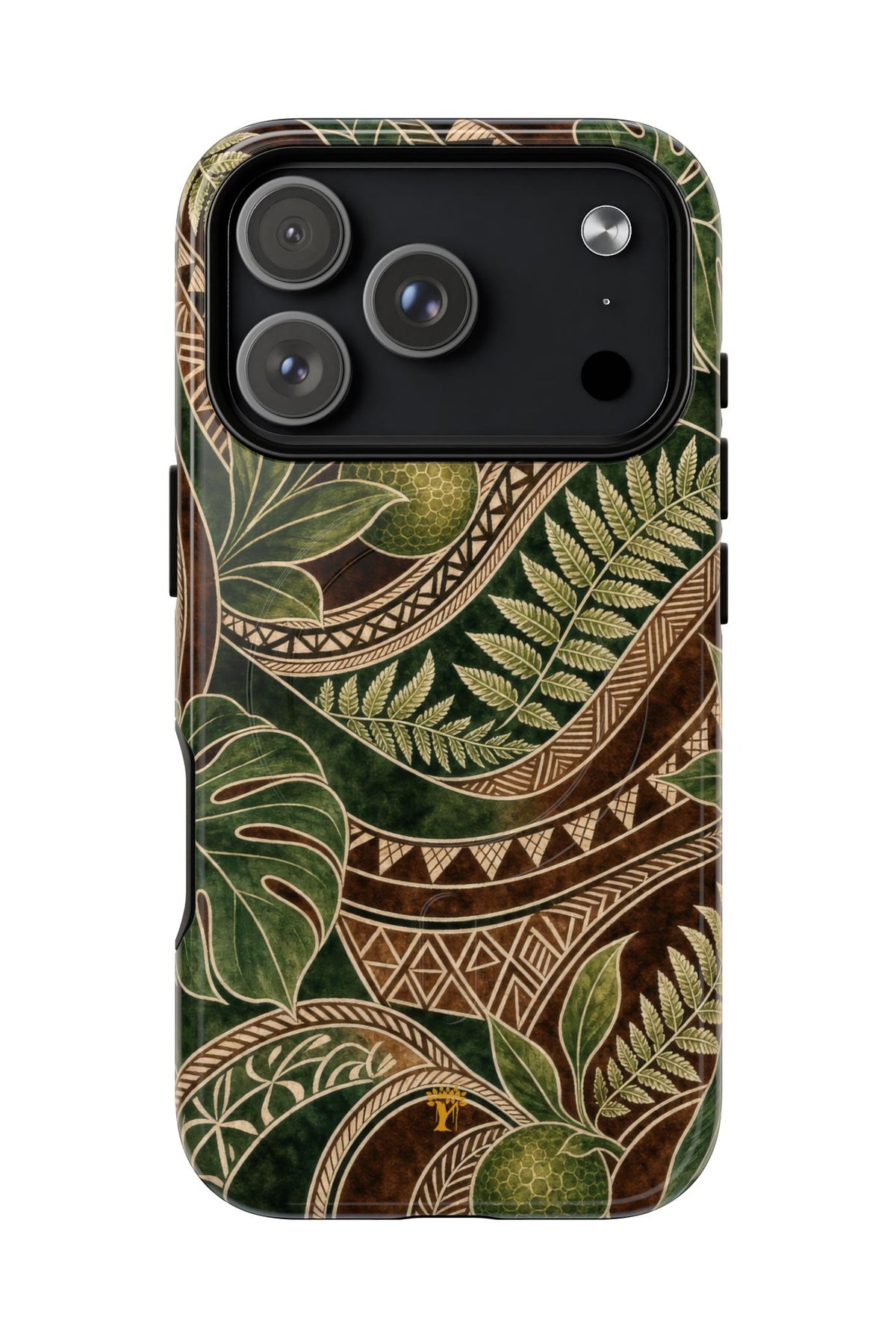 Tapa Honua Magnetic Case for iPhone iPhone 18 Pro Glossy The Local Banyan