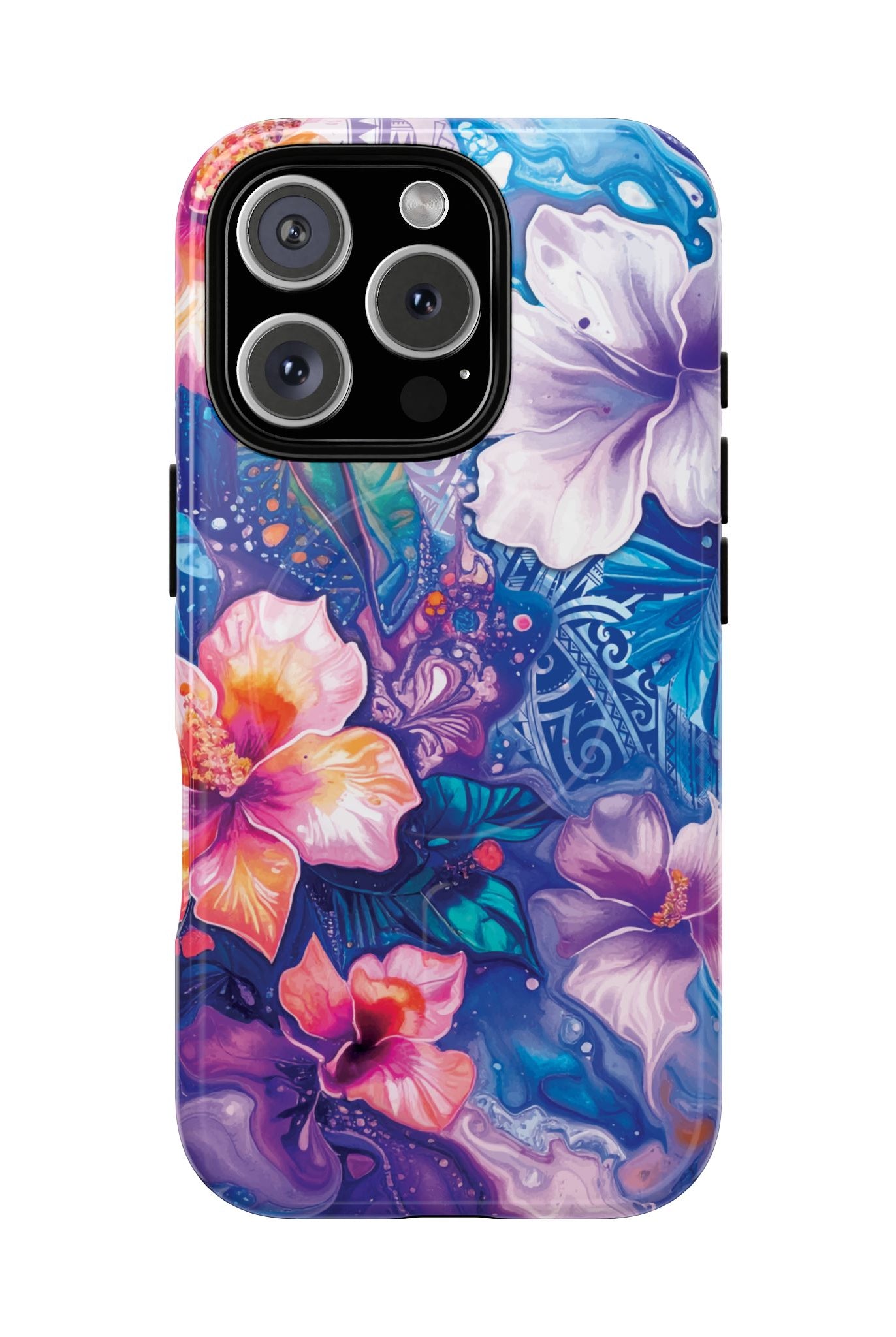 Aloha Wai Magnetic Case for iPhone Phone Case The Local Banyan iPhone 16 Pro Glossy