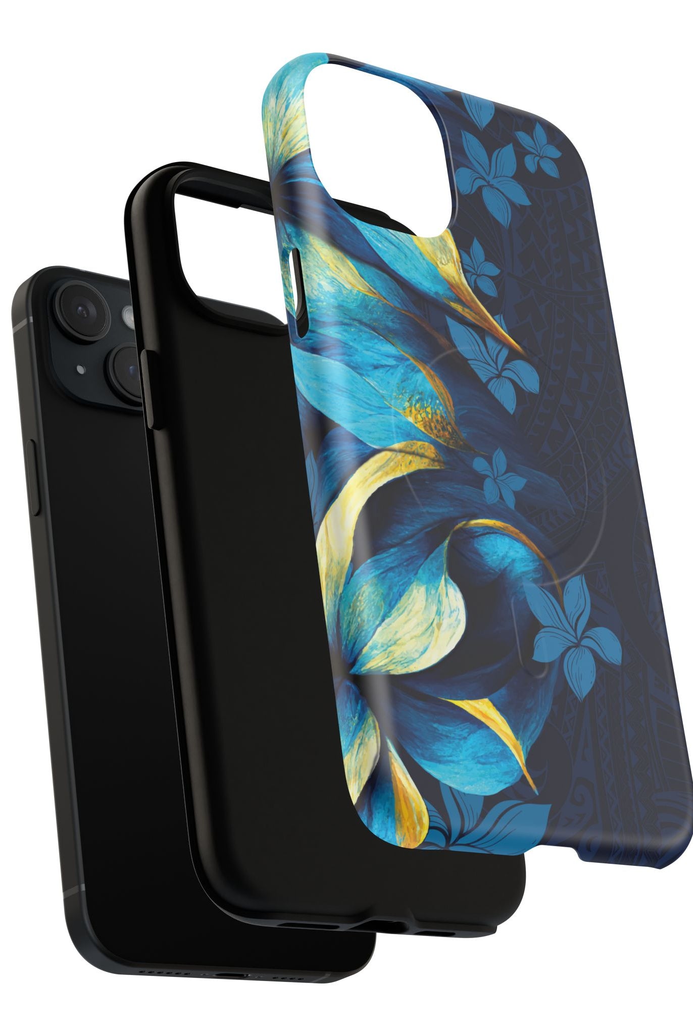 Po Mahina MagSafe iPhone Case Side View - Dual Layer Drop Protection Hawaiian Phone Case - The Local Banyan
