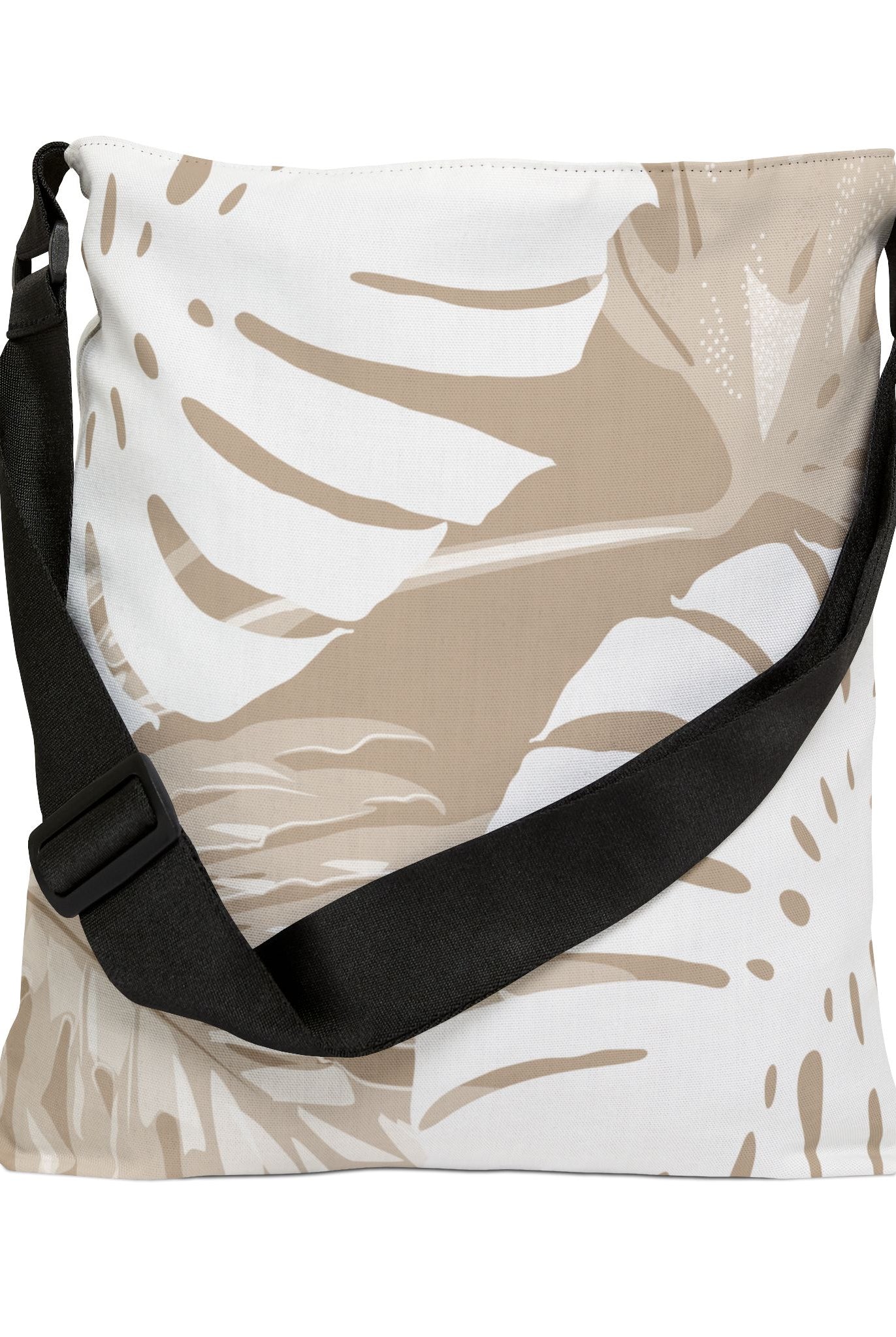 Exotic Monstera Tote Bag with Adjustable Strap Totes