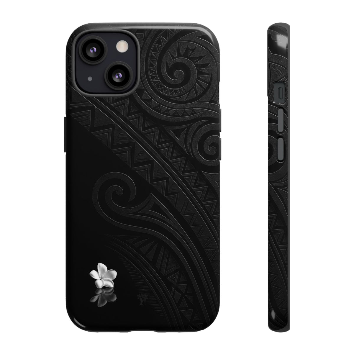 Plumeria Aka Tough Case for iPhone iPhone 13 Glossy The Local Banyan