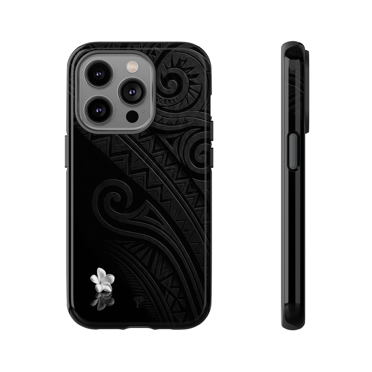 Plumeria Aka Tough Case for iPhone iPhone 14 Pro Glossy The Local Banyan