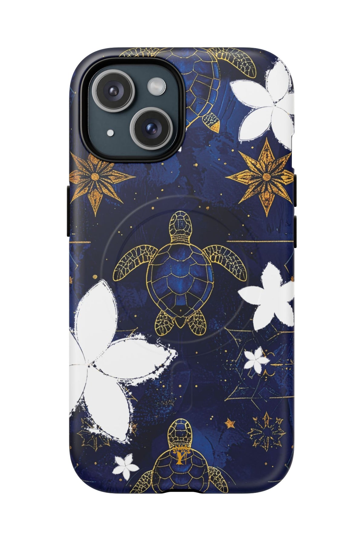 Tapa Hoku Honu Magnetic Case for iPhone iPhone 15 Matte The Local Banyan