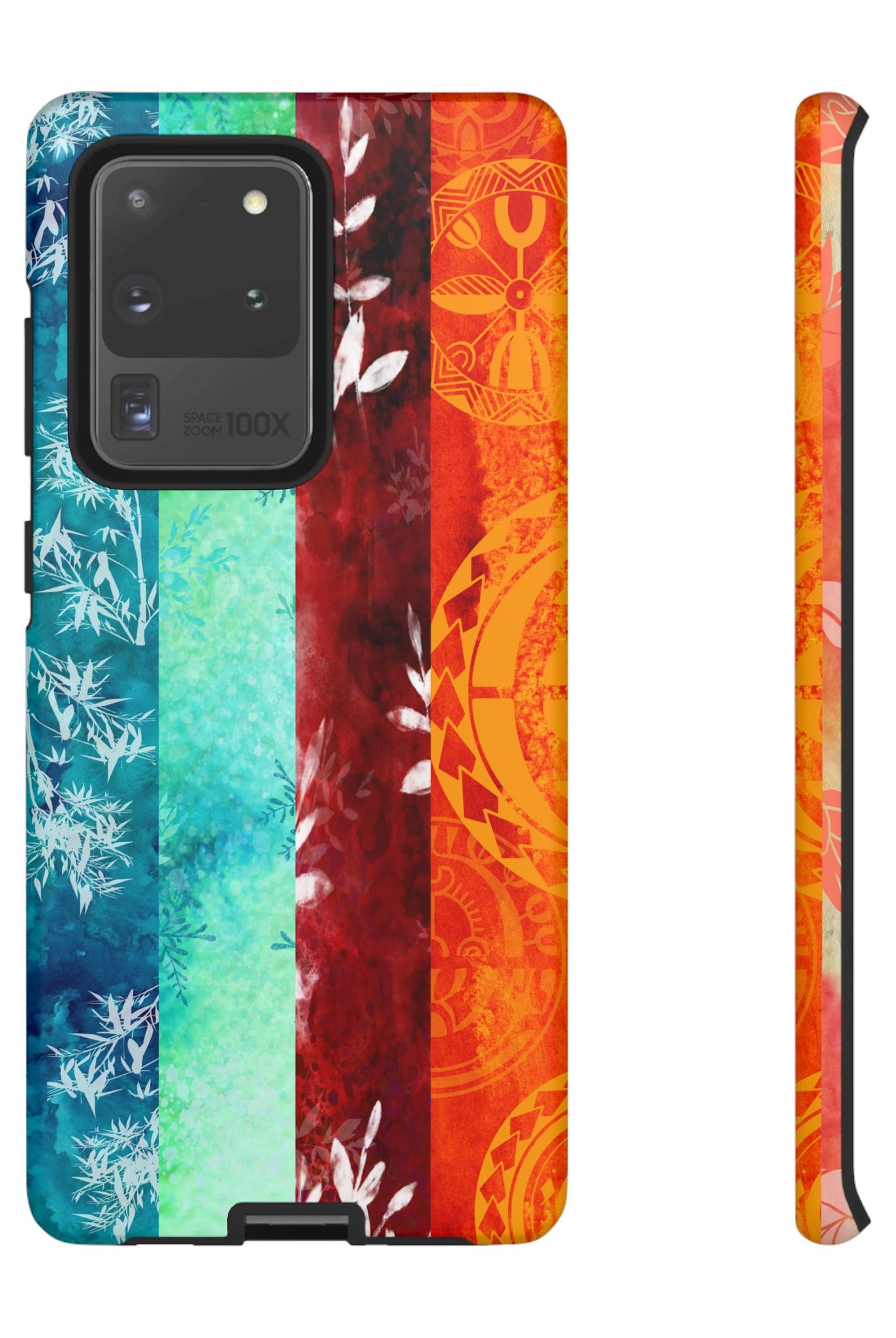 Island Vibes Tough Samsung Galaxy Case Samsung Galaxy S20 Ultra Matte - Hawaiian Colorful Tropical Floral Design - The Local Banyan