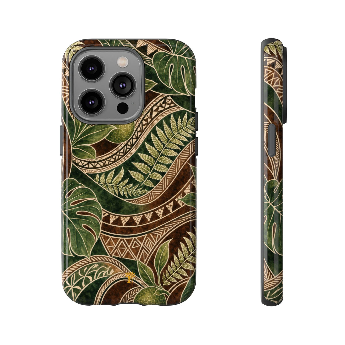 Tapa Honua Tough Case for iPhone iPhone 14 Pro Glossy The Local Banyan