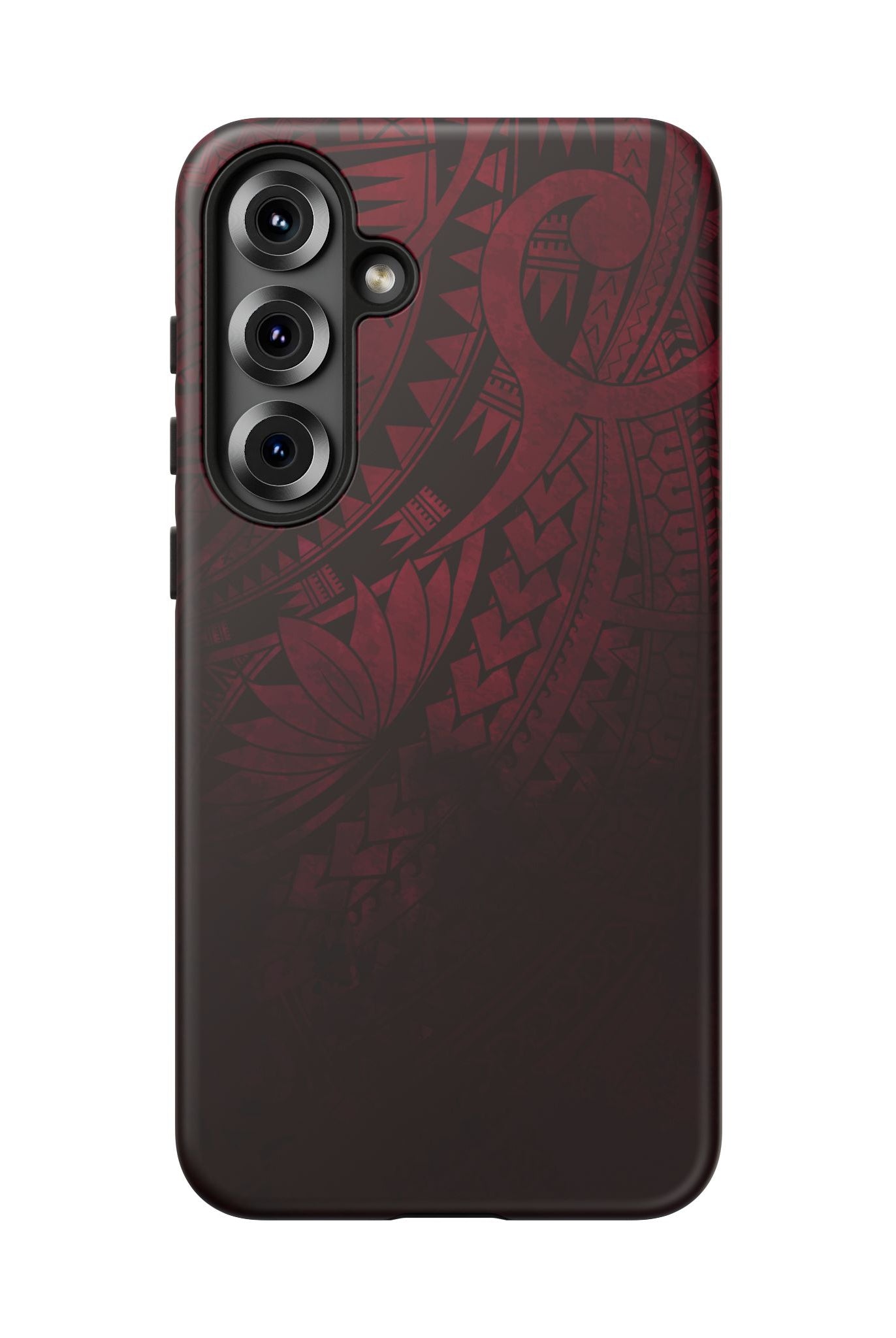 Eternal Ember Tough Samsung Galaxy Case Side View - Dual Layer Drop Protection Hawaiian Phone Case - The Local Banyan