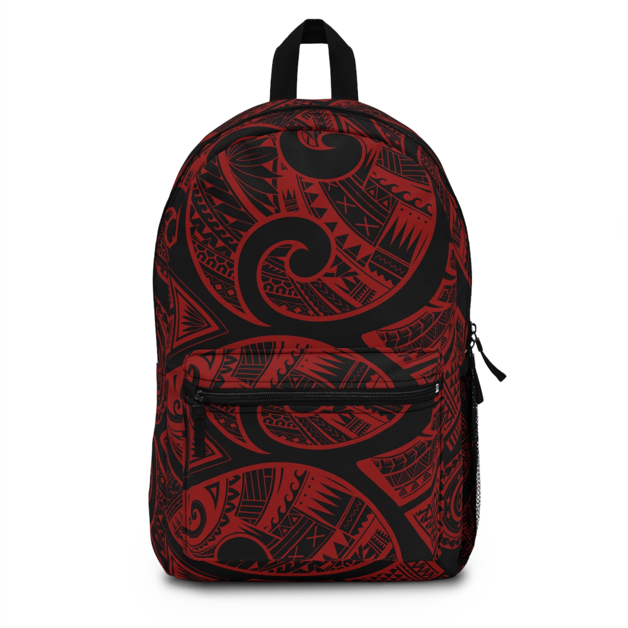 Island Tribal Red Lightweight Backpack Backpack The Local Banyan One size