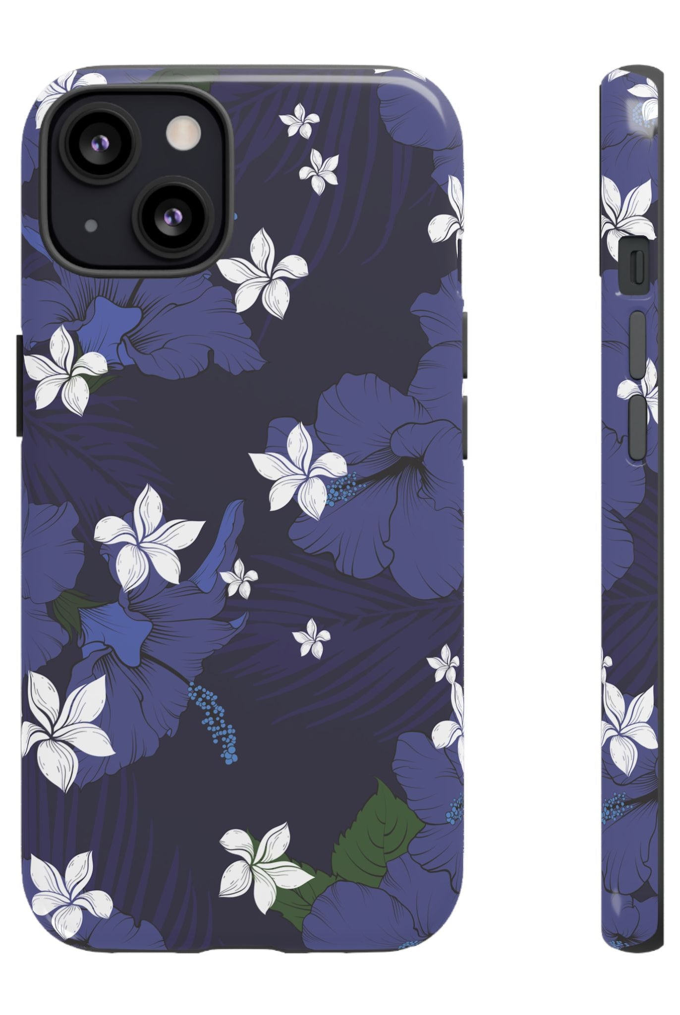 Vintage Blue Tough Case for iPhone Phone Case The Local Banyan iPhone 13 Glossy
