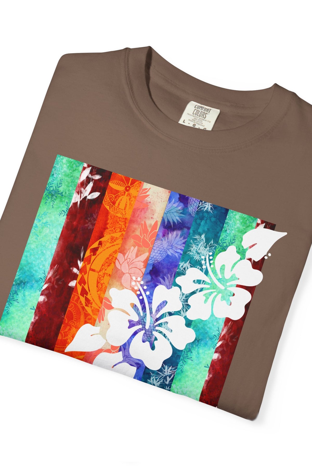 Tropical Vibes Soft Style Tee Red S The Local Banyan