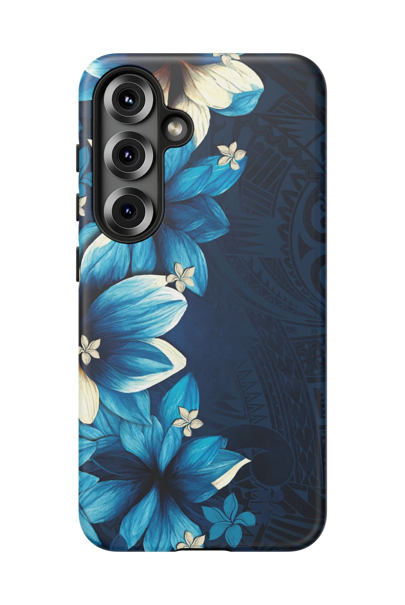 Leilani Nights Tough Samsung Galaxy Case Side View - Dual Layer Drop Protection Hawaiian Phone Case - The Local Banyan