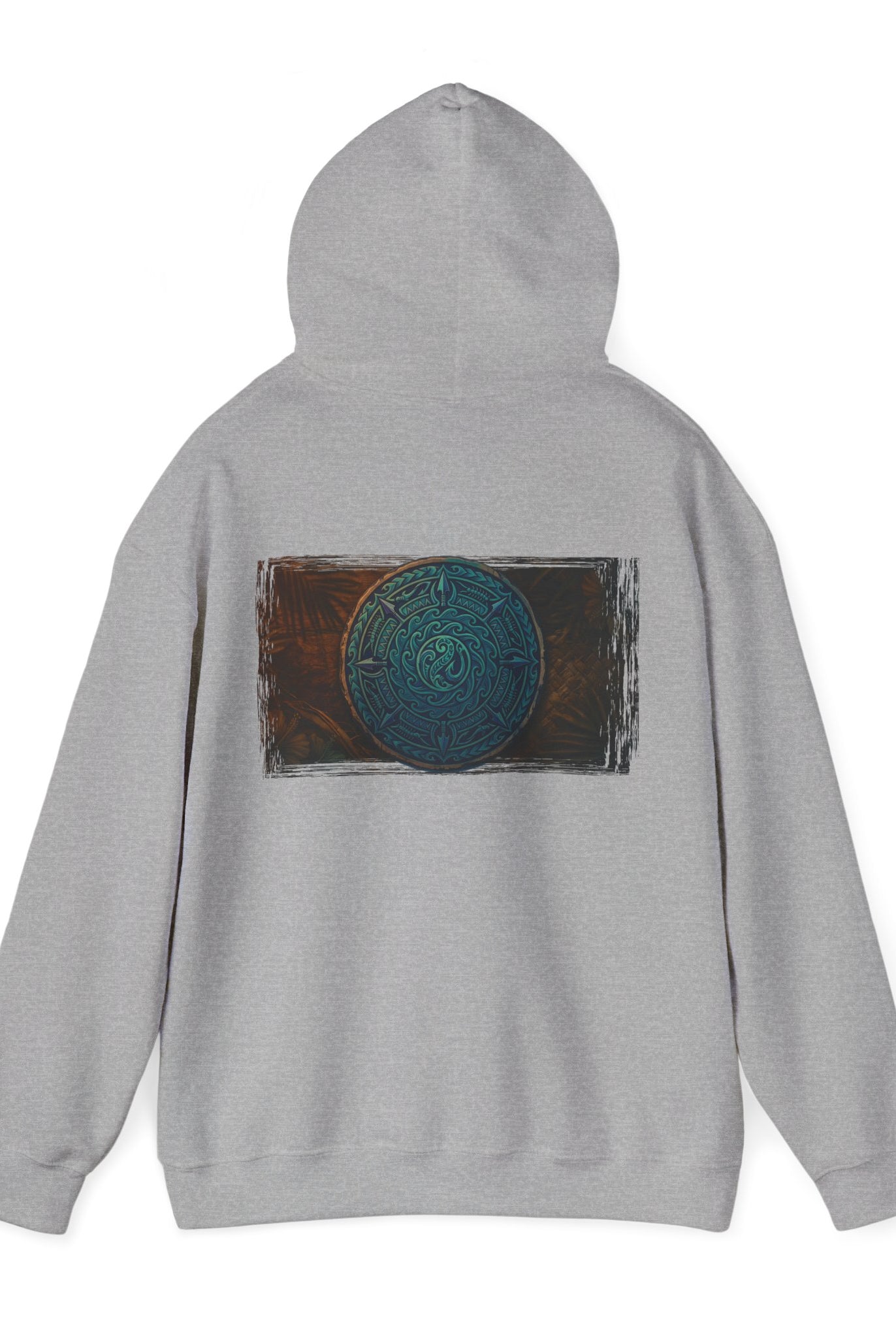 Makau Mana Heavy Blended Hooded Sweatshirt Sport Grey S The Local Banyan