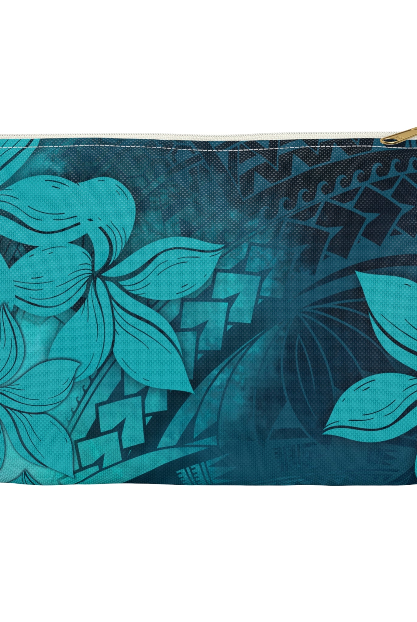 Moana Bloom Travel Pouch Pouches Small White zipper