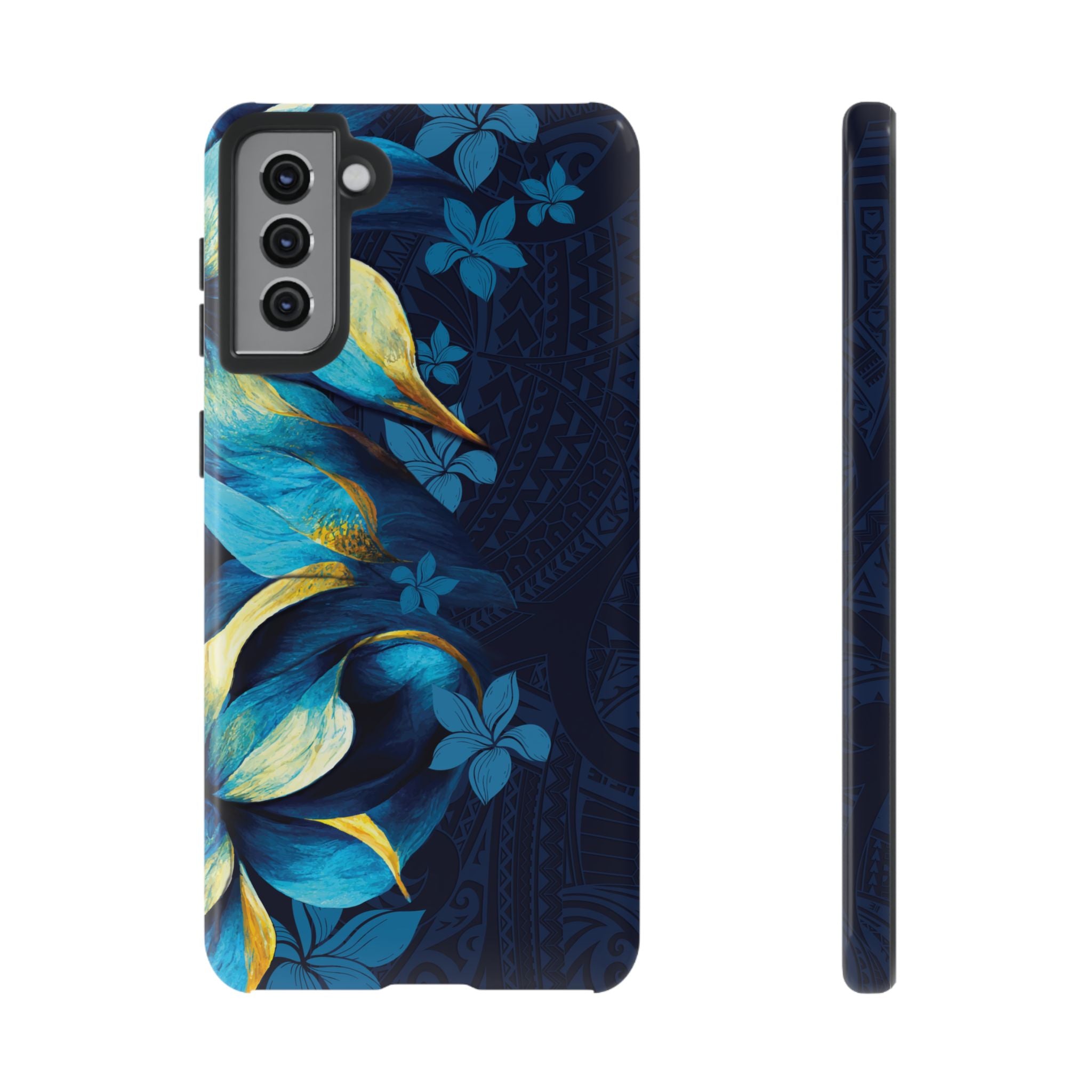 Pō Mahina Tough Case for Samsung Galaxy Phone Case The Local Banyan Samsung Galaxy S21 Plus Glossy
