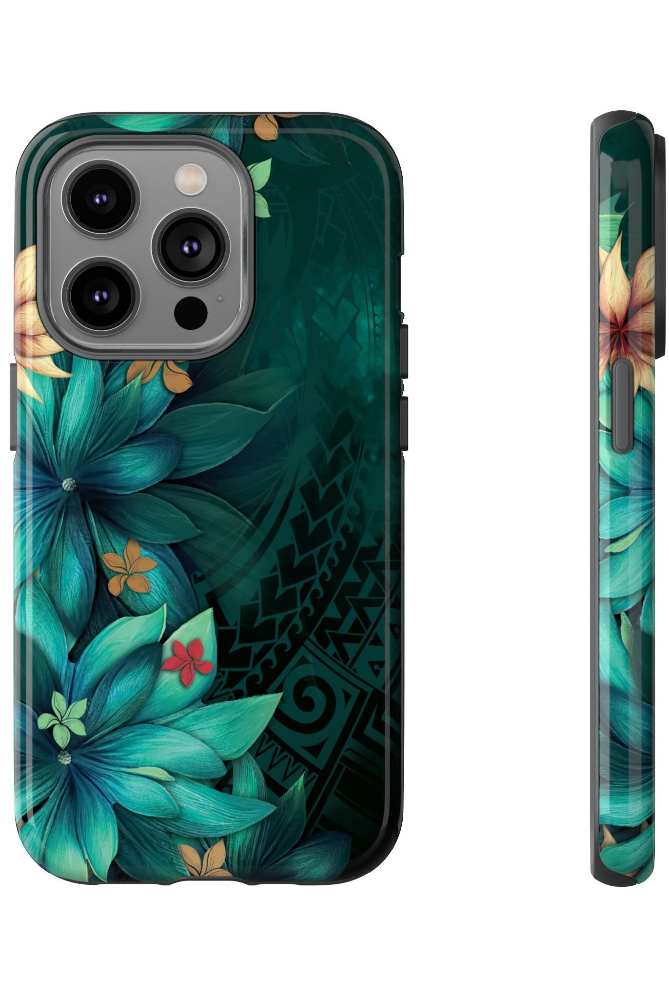 Aloha Whispers Tough Case for iPhone Phone Case The Local Banyan iPhone 14 Pro Glossy