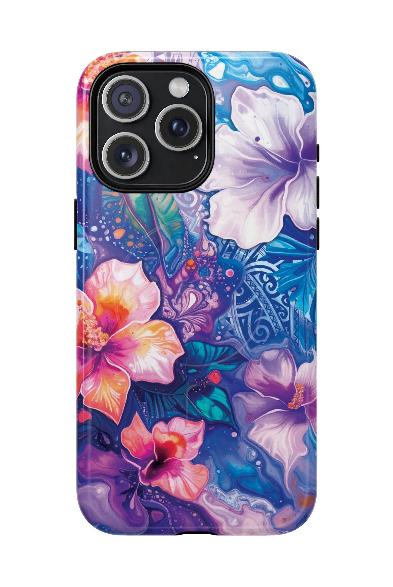 Aloha Wai Magnetic Case for iPhone Phone Case The Local Banyan iPhone 15 Pro Max Glossy