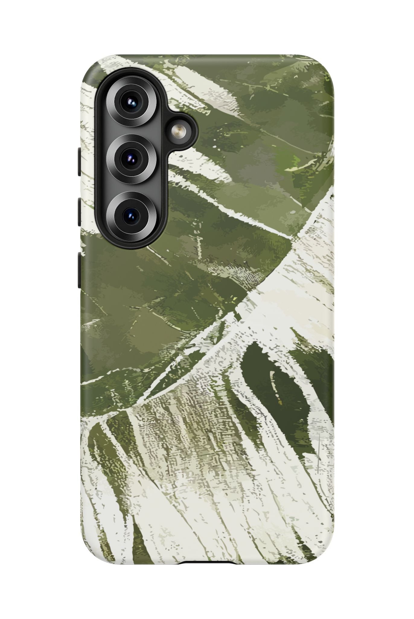 Island Breeze Tough Samsung Galaxy Case Side View - Dual Layer Drop Protection Hawaiian Phone Case - The Local Banyan