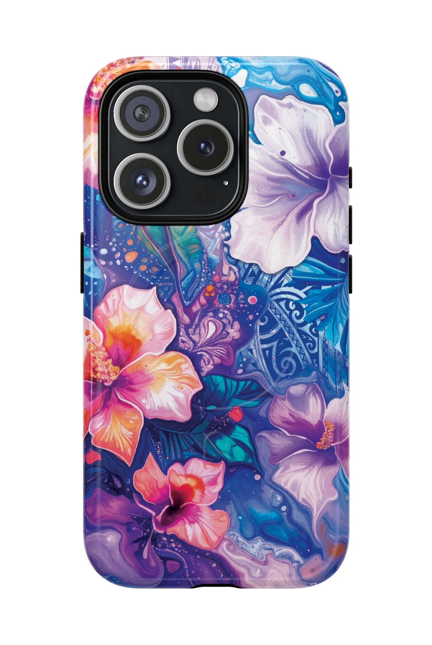 Aloha Wai Magnetic Case for iPhone Phone Case The Local Banyan iPhone 15 Pro Glossy