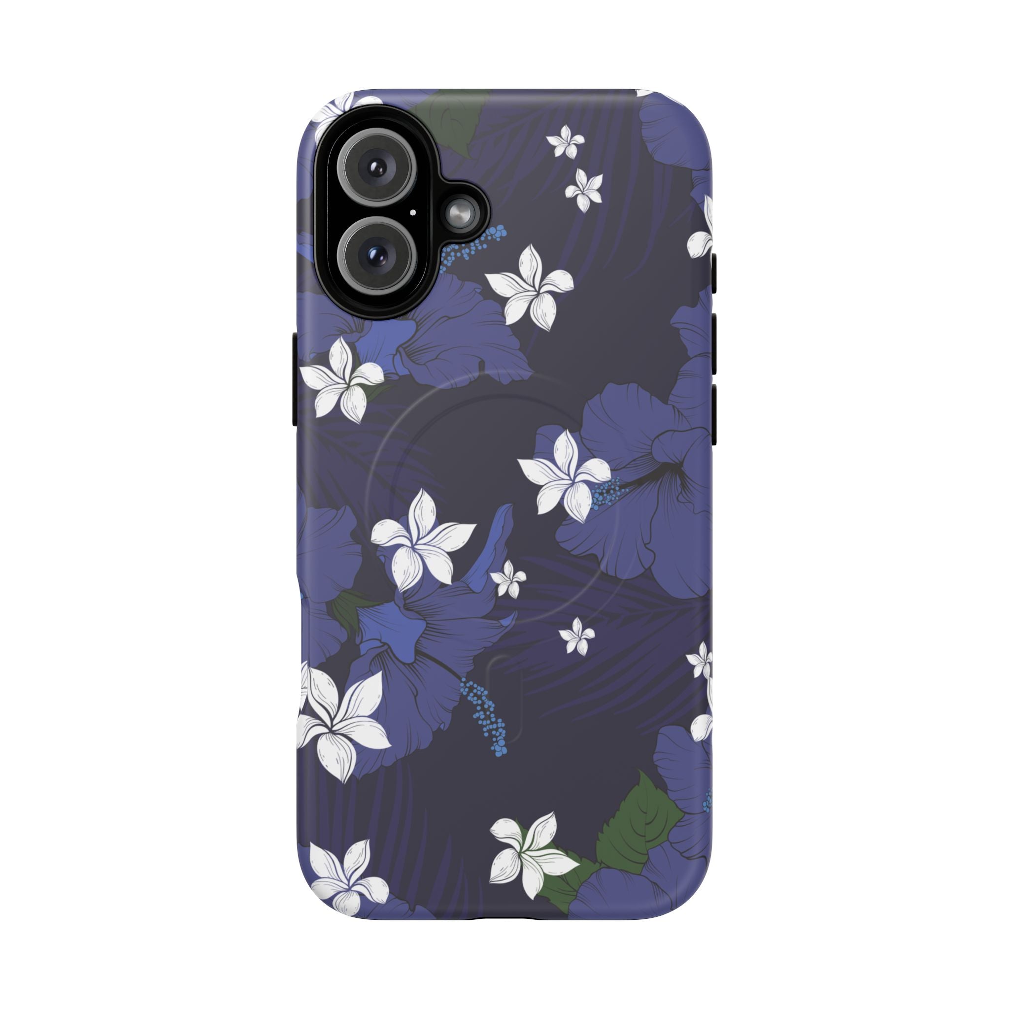 Vintage Blue Magnetic Tough Case for iPhone Phone Case The Local Banyan iPhone 16 Plus Matte