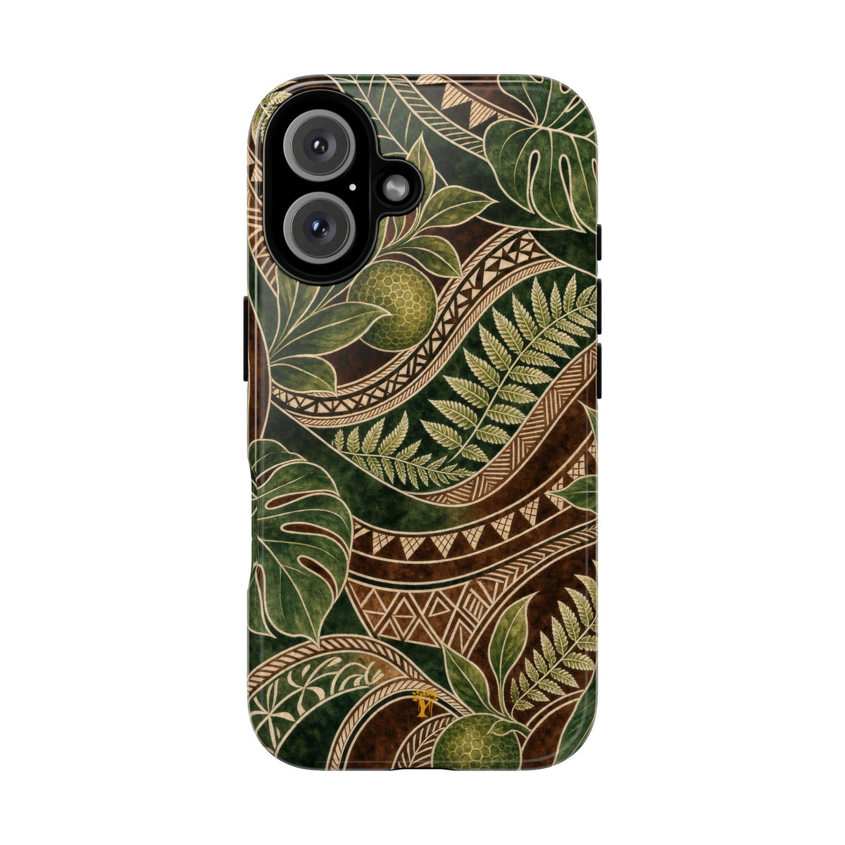 Tapa Honua Tough Case for iPhone iPhone 16 Glossy The Local Banyan