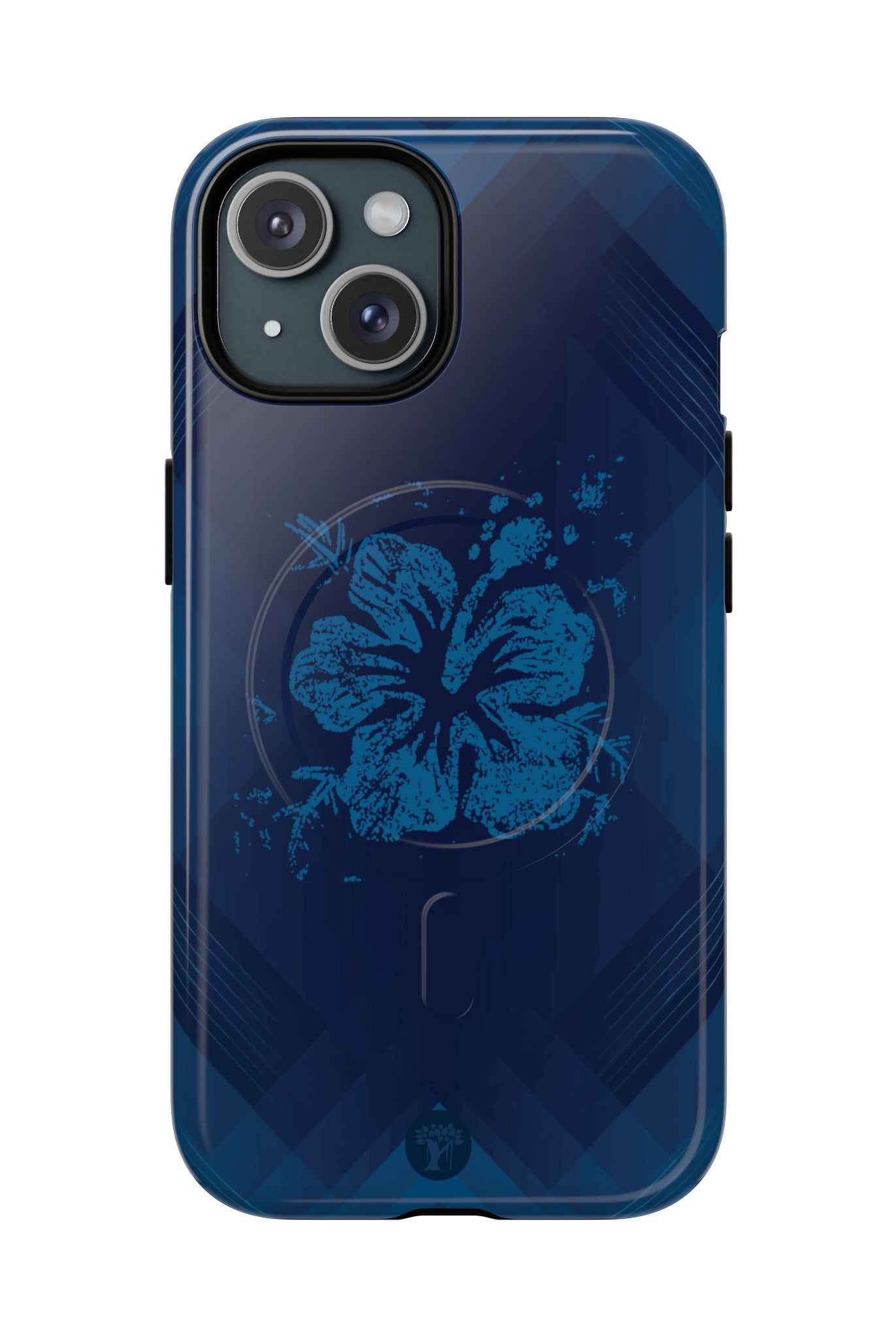 Kikokiko Lehua Magnetic Case for iPhone Phone Case The Local Banyan iPhone 15 Glossy