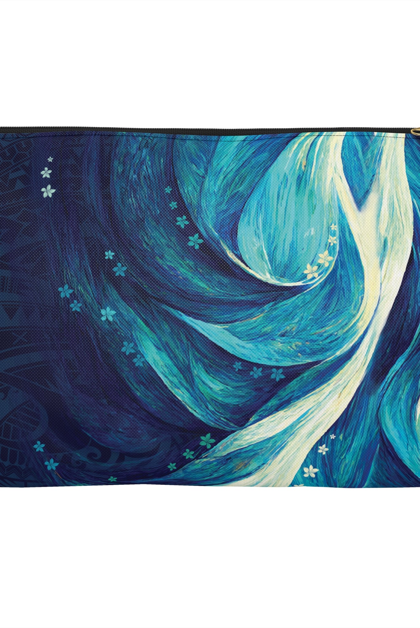 Eternal Mana Travel Pouch Pouches The Local Banyan Large Black zipper