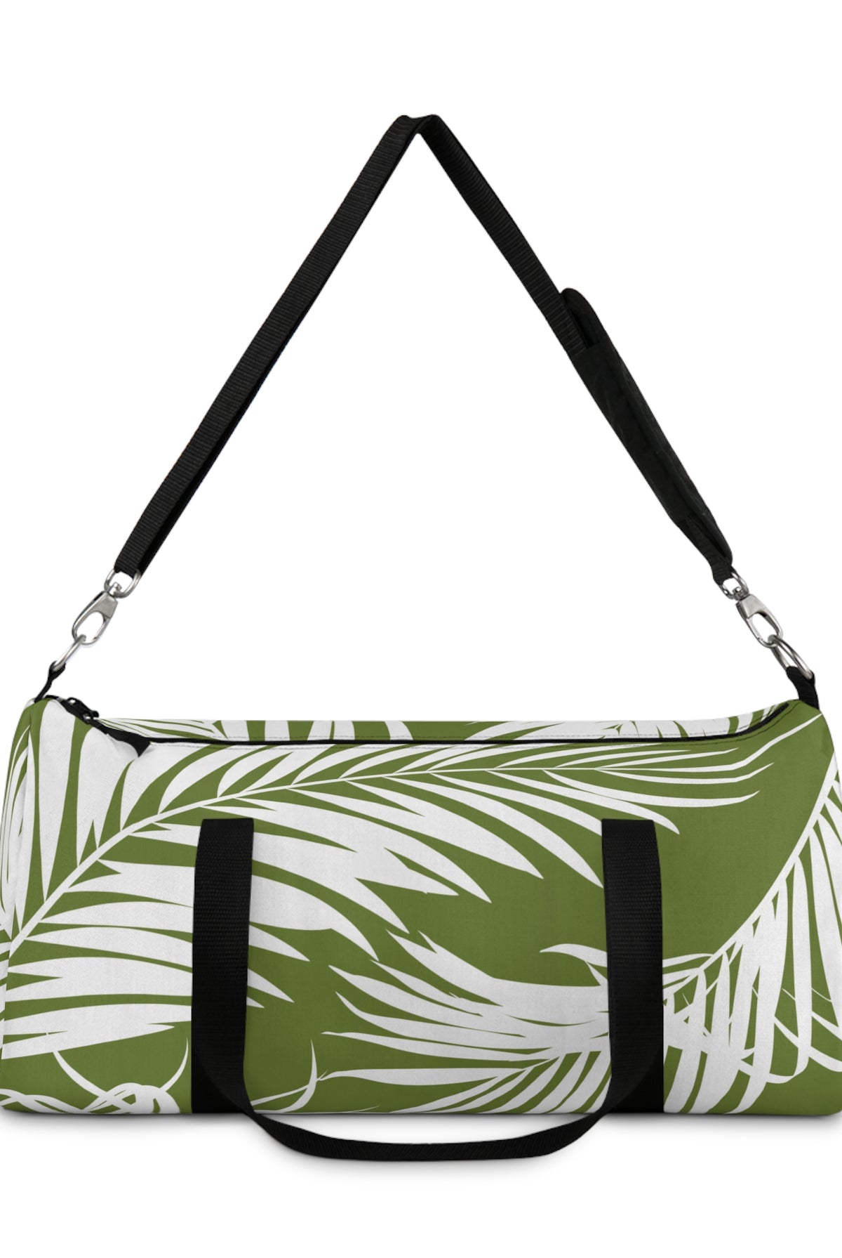 Tropical Palms Barrel Duffel Bag Small The Local Banyan