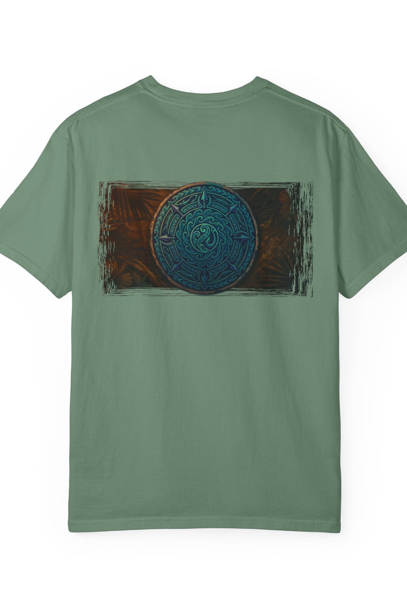 Makau Mana Garment-Dyed Tee Seafoam S The Local Banyan