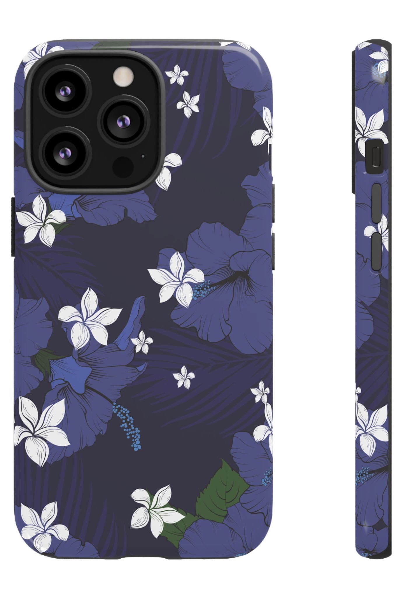 Vintage Blue Tough Case for iPhone Phone Case The Local Banyan iPhone 13 Pro Glossy