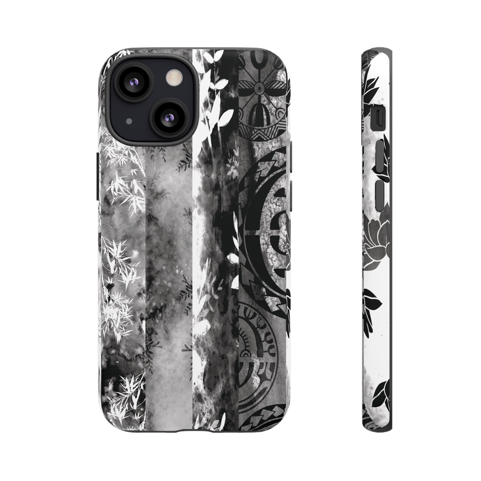 Monochrome Oasis Tough Case for iPhone Phone Case The Local Banyan iPhone 13 Mini Matte