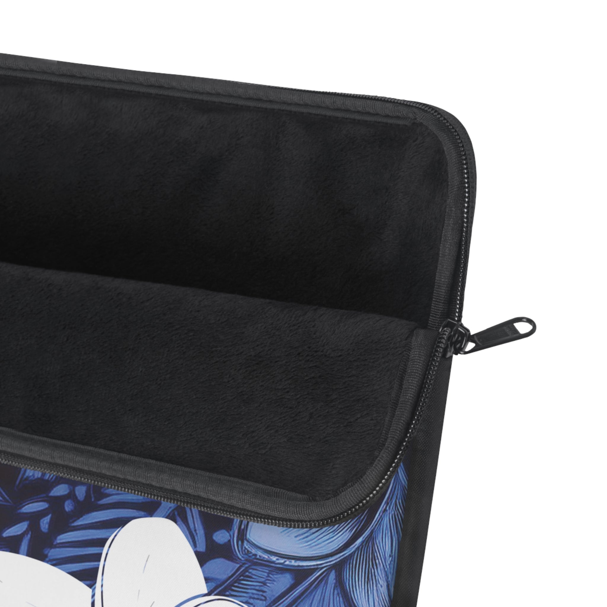 Eternal Blue Plumeria Laptop Sleeve Laptop Sleeve The Local Banyan
