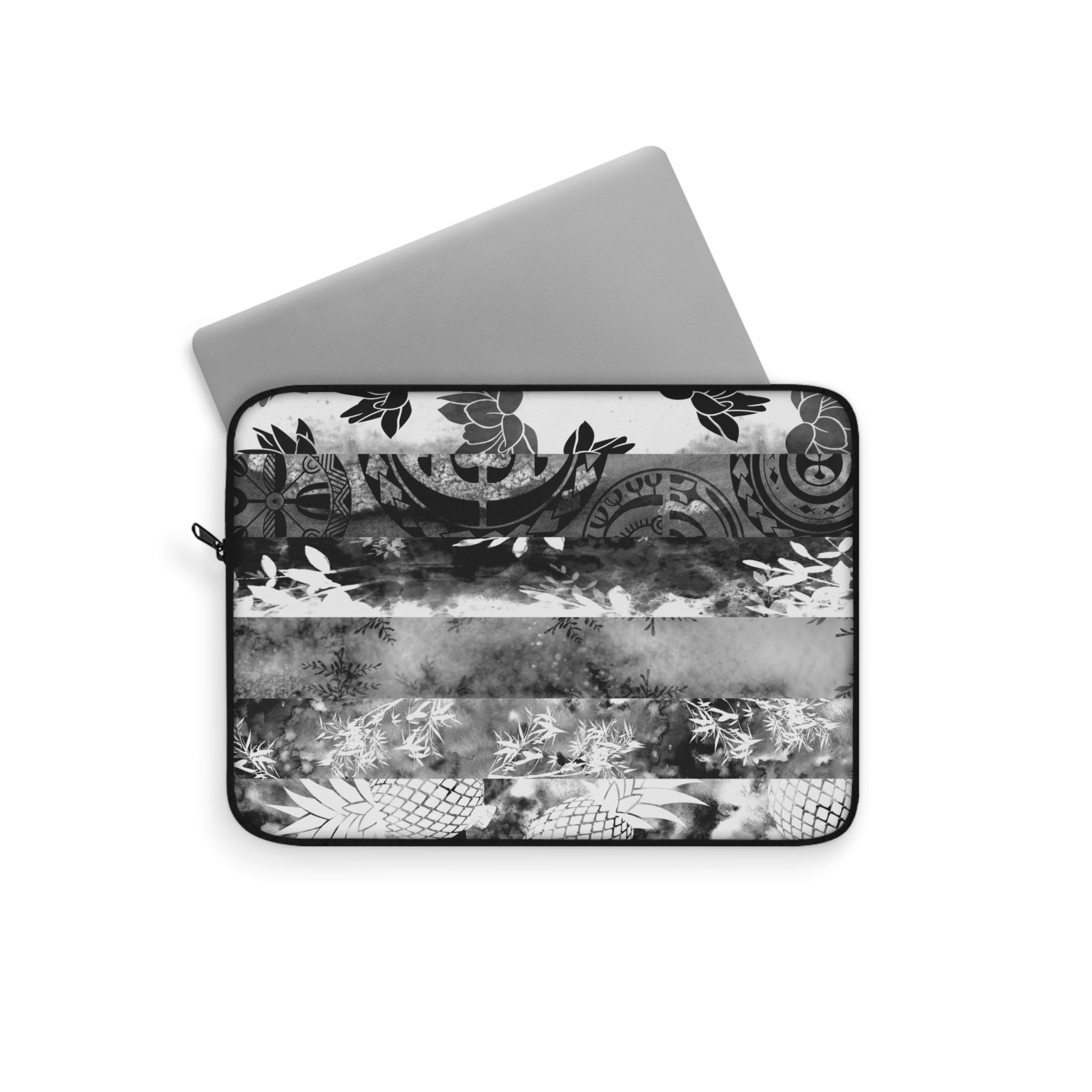 Monochrome Oasis Laptop Sleeve Laptop Sleeve The Local Banyan