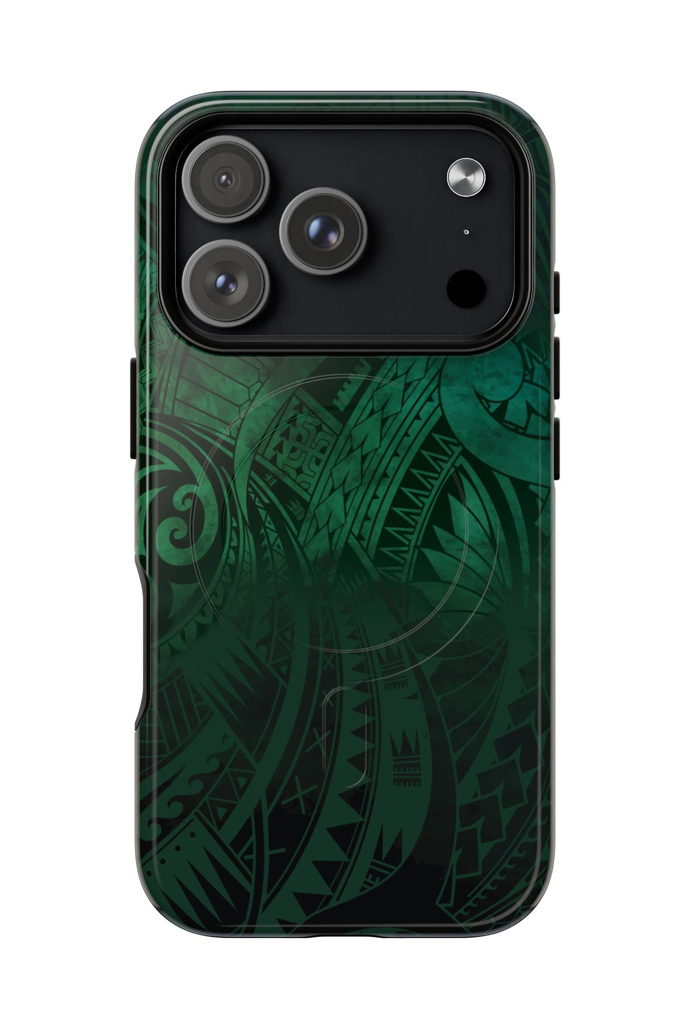 Nahele Spirit MagSafe iPhone Case Side View - Dual Layer Drop Protection Hawaiian Phone Case - The Local Banyan