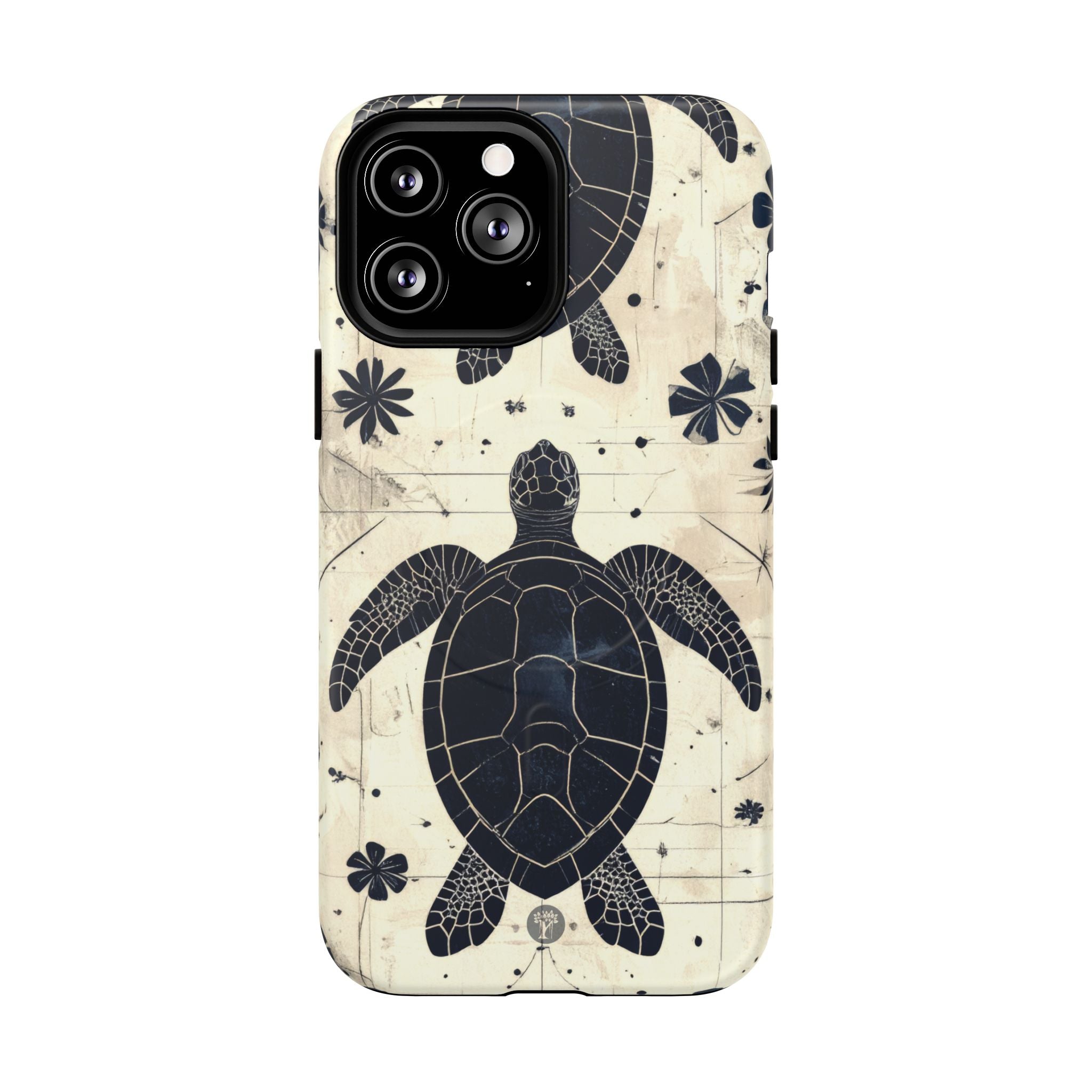 Tapa Keʻa Honu Magnetic Case for iPhone iPhone 13 Pro Max Matte The Local Banyan
