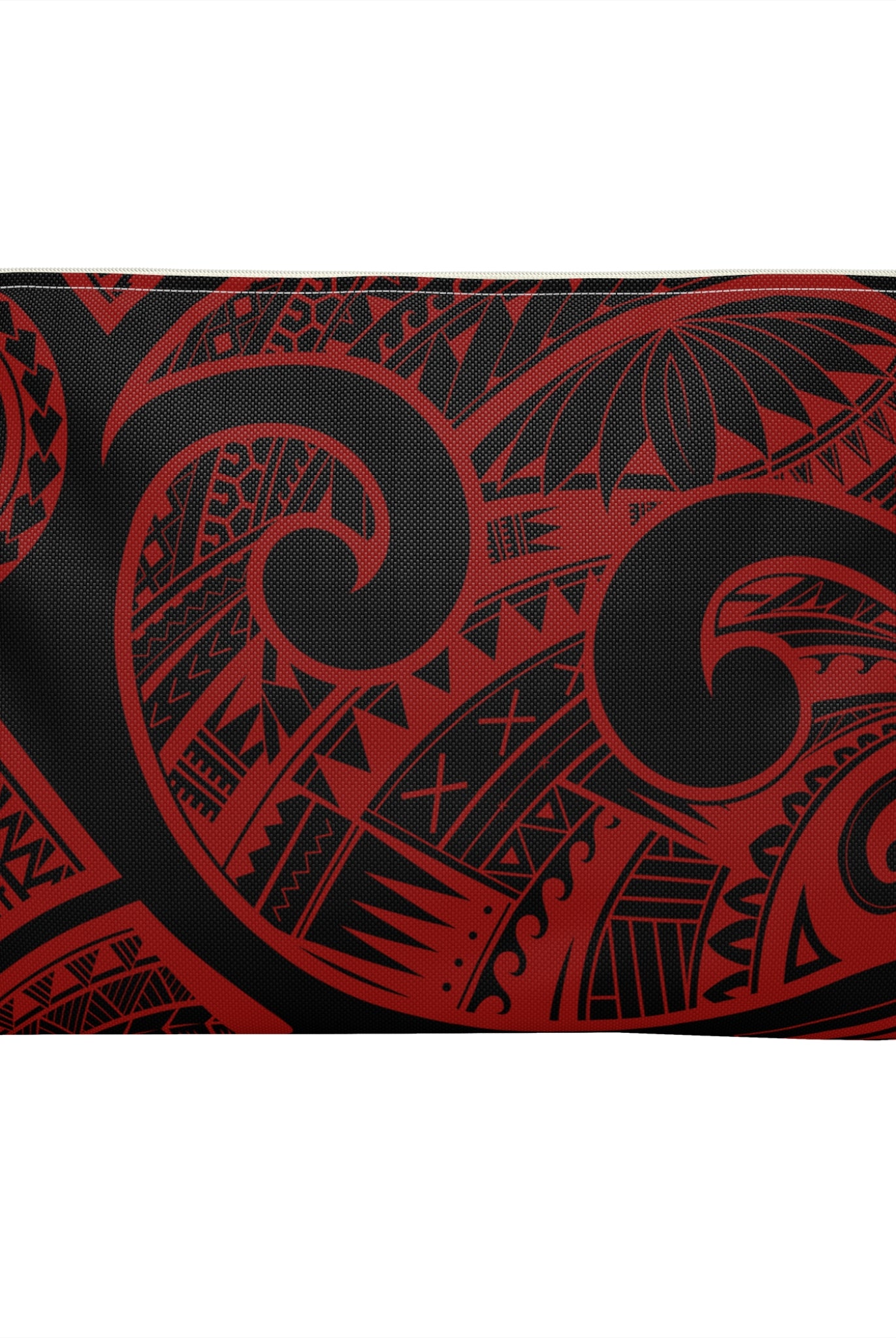 Island Tribal Red Travel Pouch Bag Pouches