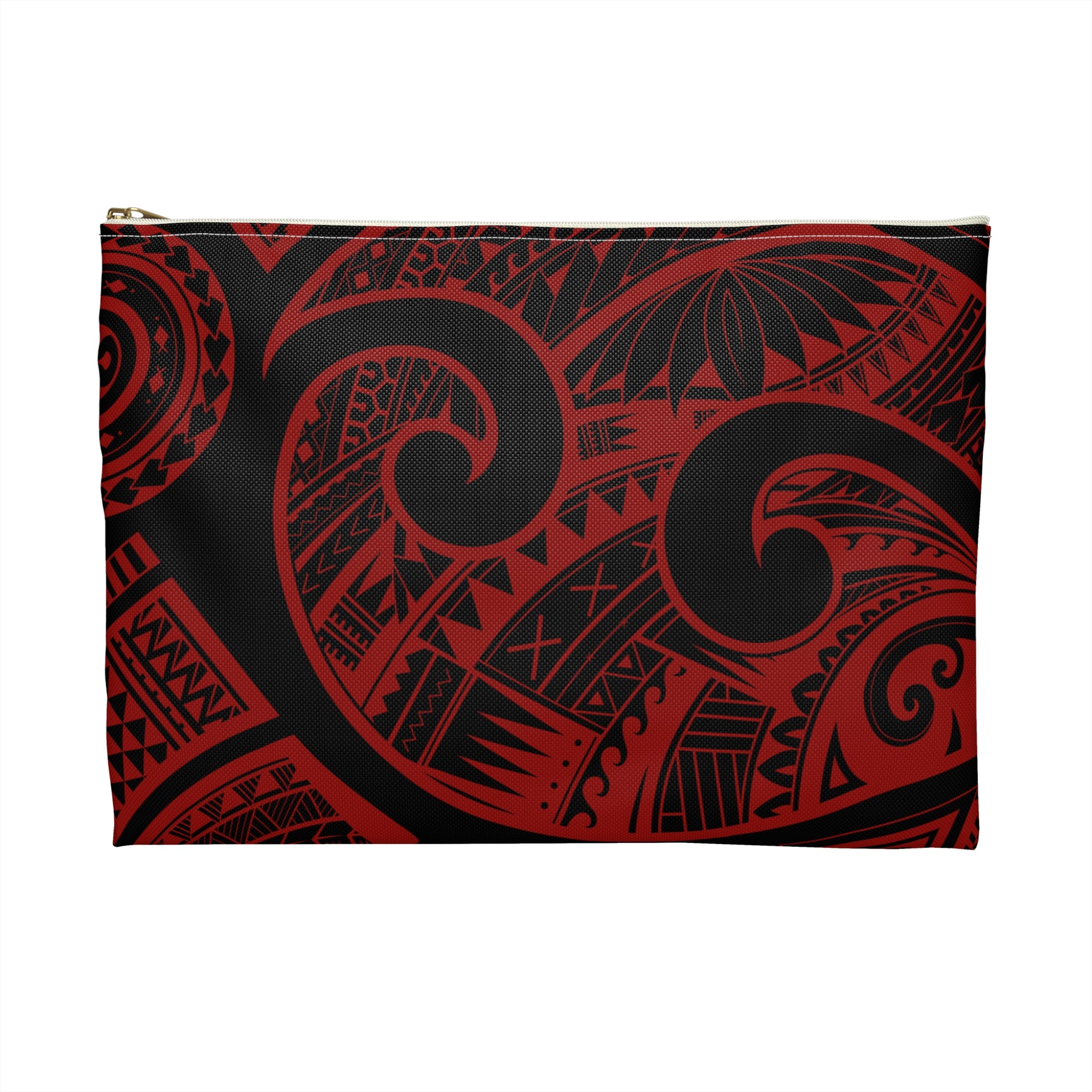 Island Tribal Red Travel Pouch Bag Pouches The Local Banyan