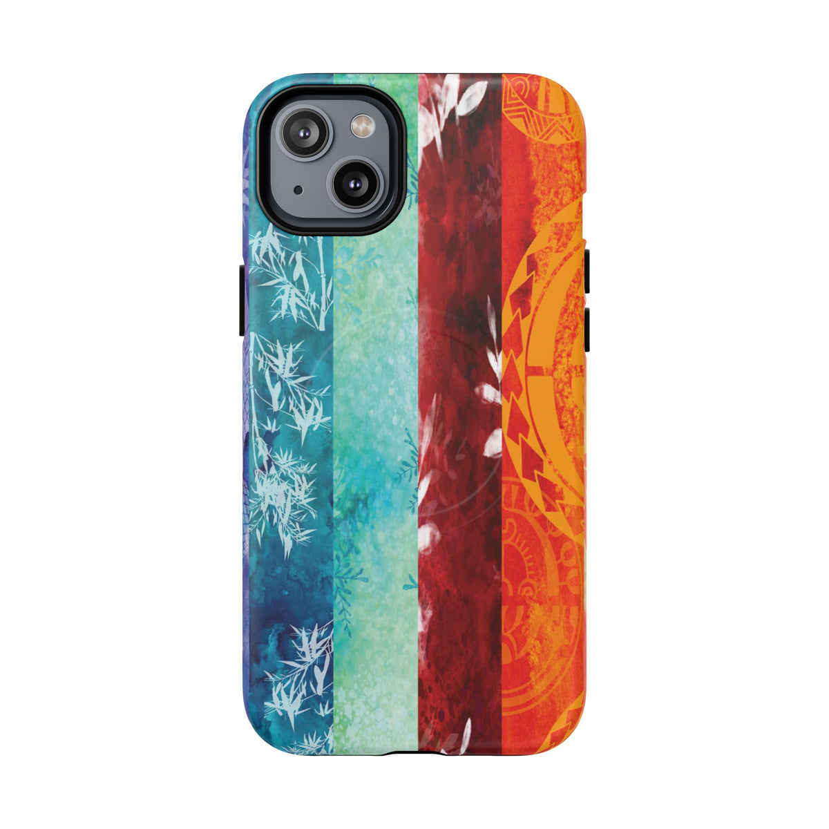 Island Vibes MagSafe Compatible Tough Case for iPhone iPhone 14 Plus Matte The Local Banyan