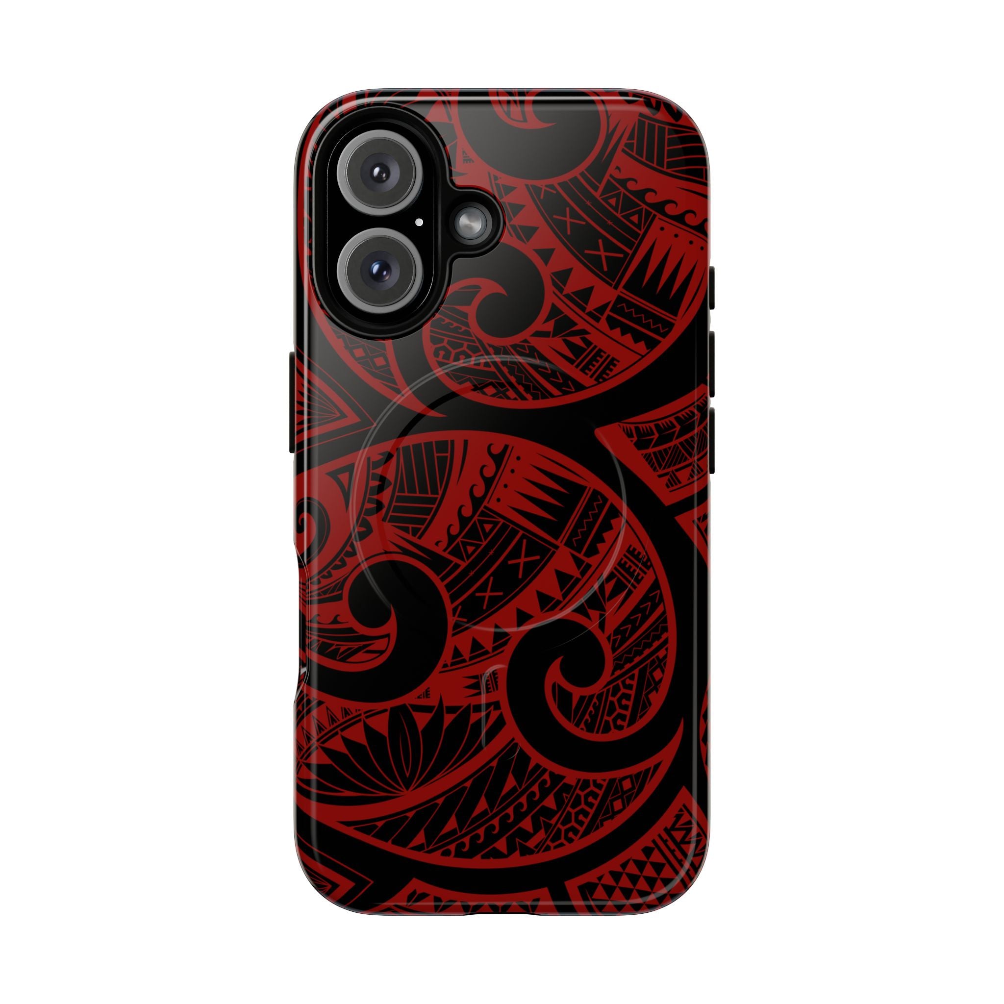Island Tribal Magnetic Case for iPhone Phone Case The Local Banyan iPhone 16 Glossy